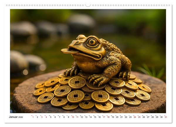 Produktbild: Bilder f&uuml;r ein gutes Feng Shui (Wandkalender 2026 DIN A2 quer), CALVENDO Monatskalender