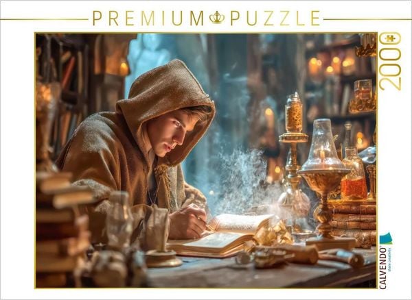 Produktbild: CALVENDO Puzzle Dunkle Akademie | 2000 Teile Lege-Gr&ouml;&szlig;e 90x67cm Foto-Puzzle f&uuml;r gl&uuml;ckliche Stunden