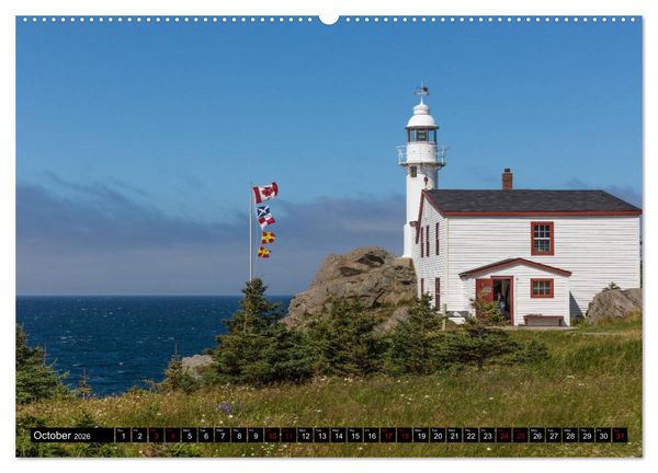 Produktbild: Island of Newfoundland (High Quality Premium Wall Calendar 2026 DIN A2 landscape),CALVENDO 12 Month Wall Calendar
