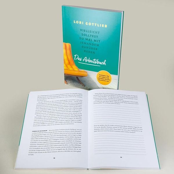 Produktbild: Vielleicht solltest du mal mit jemandem dar&uuml;ber reden &ndash; Das Arbeitsbuch