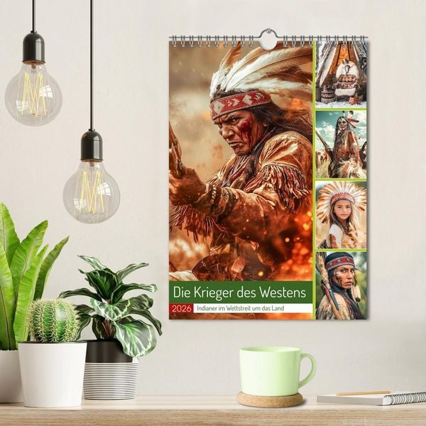 Produktbild: Die Krieger des Westens (Wandkalender 2026 DIN A4 hoch), CALVENDO Monatskalender