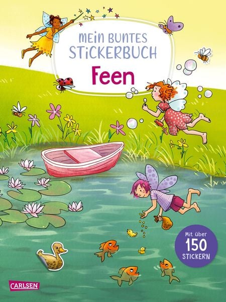 Produktbild: Mein buntes Stickerbuch: Feen