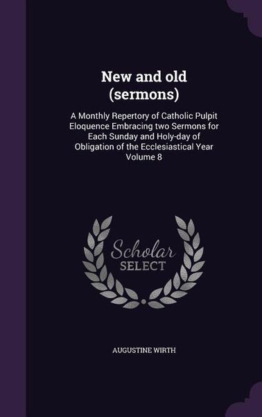Produktbild: New and old (sermons)