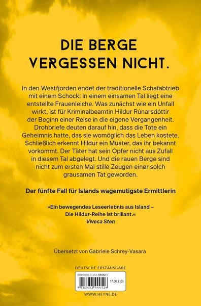 Produktbild: Hildur &ndash; Das Tal der Schuld