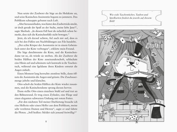 Produktbild: Meisterdetektiv Sherlock Bones, Band 3 - Der verschwundene Zauberer