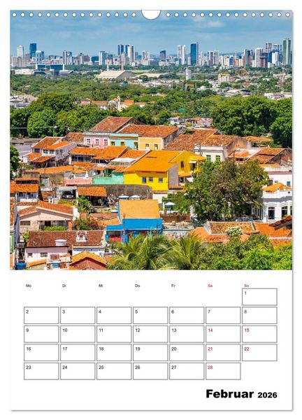 Produktbild: Olinda - ein Traumreiseziel (Wandkalender 2026 DIN A3 hoch), CALVENDO Monatskalender