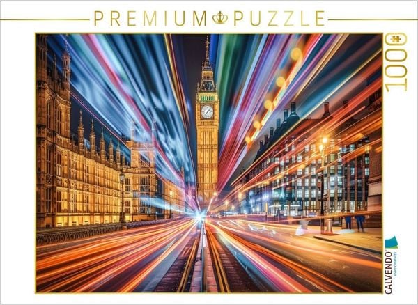 Produktbild: CALVENDO Puzzle Big Ben | 1000 Teile Lege-Gr&ouml;&szlig;e 64x48cm Foto-Puzzle f&uuml;r gl&uuml;ckliche Stunden
