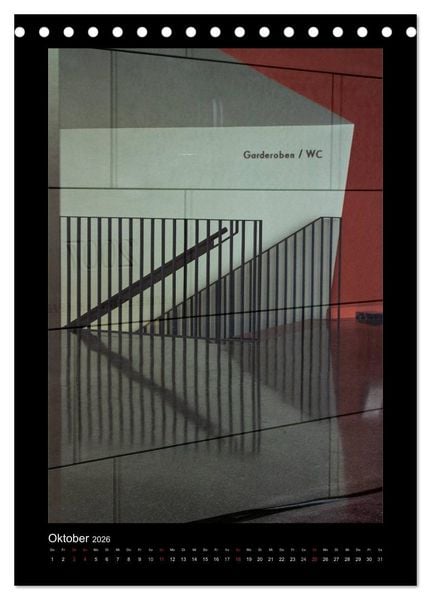 Produktbild: Moderne Architektur (Tischkalender 2026 DIN A5 hoch), CALVENDO Monatskalender