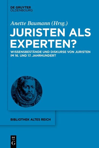 Produktbild: Juristen als Experten?