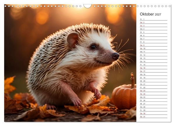 Produktbild: Stachelstars (Wandkalender 2027 DIN A3 quer), CALVENDO Monatskalender