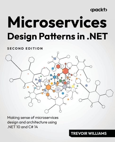 Produktbild: Microservices Design Patterns in .NET - Second Edition
