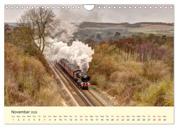 Produktbild: Steam Landscape (Wall Calendar 2026 DIN A4 landscape), CALVENDO 12 Month Wall Calendar