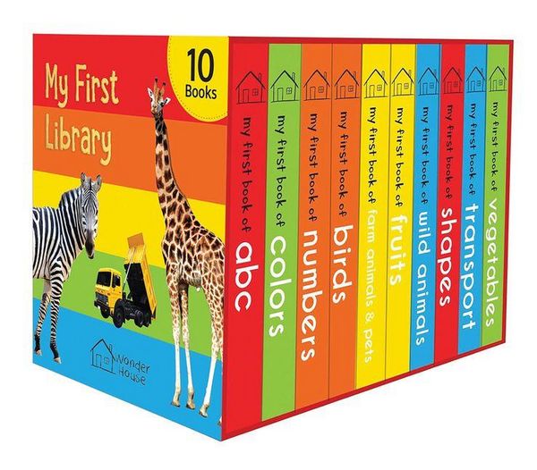 Produktbild: My First Library: Boxset of 10 Board Books for Kids