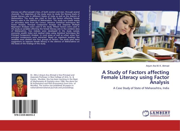 Produktbild: A Study of Factors affecting Female Literacy using Factor Analysis
