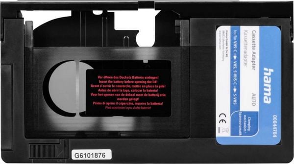 Produktbild: Hama 44704 VHS-C Kassetten Adapter