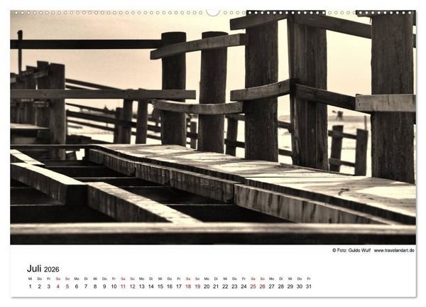 Produktbild: Sankt Peter-Ording. Ein Traum an der Nordsee (hochwertiger Premium Wandkalender 2026 DIN A2 quer), Kunstdruck in Hochglanz
