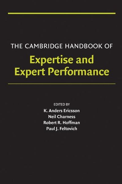 Produktbild: Cambridge Handbook of Expertise and Expert Performance