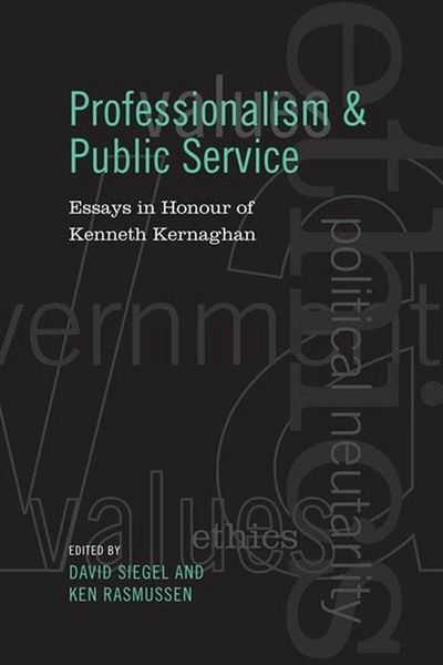 Produktbild: Professionalism and Public Service