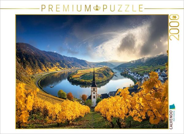 Produktbild: CALVENDO Puzzle Mosel | 2000 Teile Lege-Gr&ouml;&szlig;e 90x67cm Foto-Puzzle f&uuml;r gl&uuml;ckliche Stunden