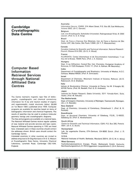 Produktbild: Molecular Structures and Dimensions