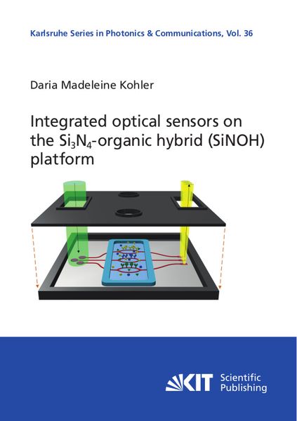 Produktbild: Integrated optical sensors on the Si₃N₄-organic hybrid (SiNOH) platform
