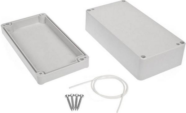 Produktbild: TRU COMPONENTS TC-7910712 Universal-Geh&auml;use 158 x 82 x 55 ABS Grau 1St.