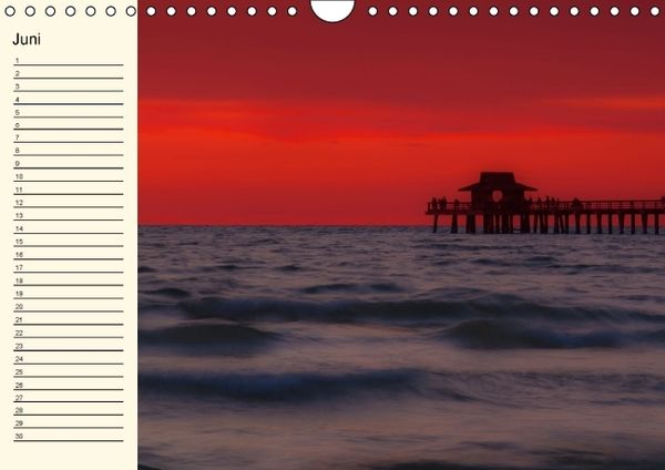 Produktbild: Immerw&auml;hrender Geburtstagskalender &ndash; Beautiful Sunsets (Wandkalender immerw&auml;hrend DIN A4 quer)