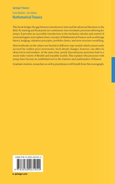 Produktbild: Mathematical Finance
