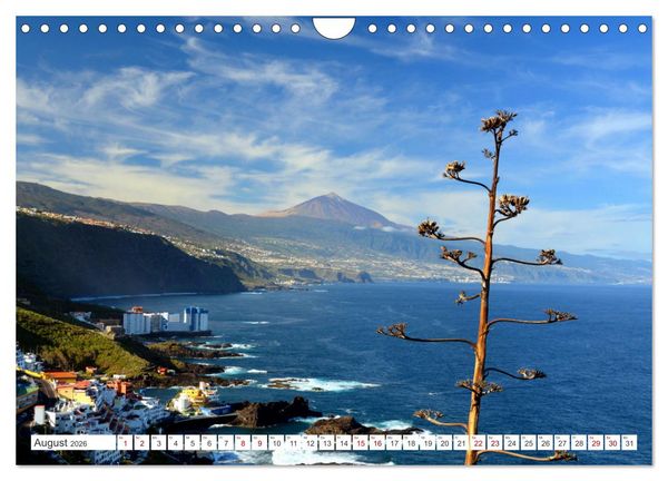 Produktbild: Teneriffa Insel der Gl&uuml;ckseligen (Wandkalender 2026 DIN A4 quer), CALVENDO Monatskalender