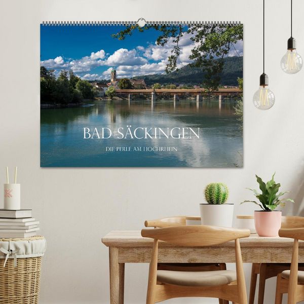 Produktbild: Bad S&auml;ckingen - Die Perle am Hochrhein (Wandkalender 2026 DIN A2 quer), CALVENDO Monatskalender
