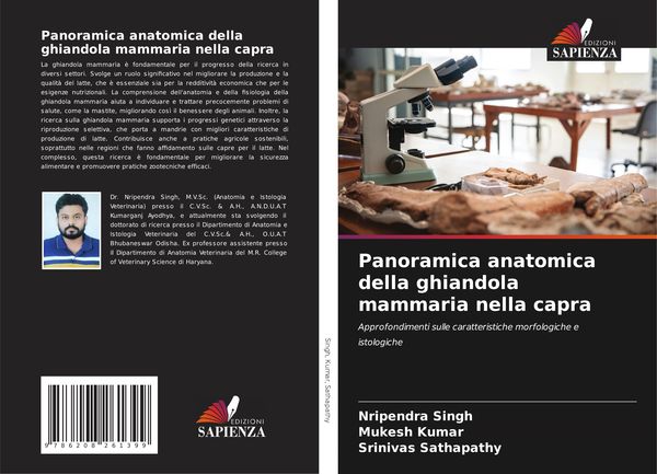 Produktbild: Panoramica anatomica della ghiandola mammaria nella capra