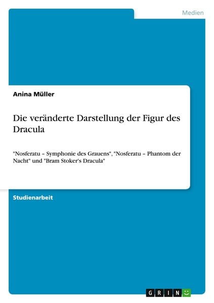 Produktbild: Die ver&auml;nderte Darstellung der Figur des Dracula