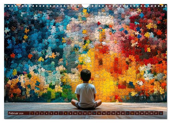 Produktbild: Faszination PUZZLE (Wandkalender 2026 DIN A3 quer), CALVENDO Monatskalender