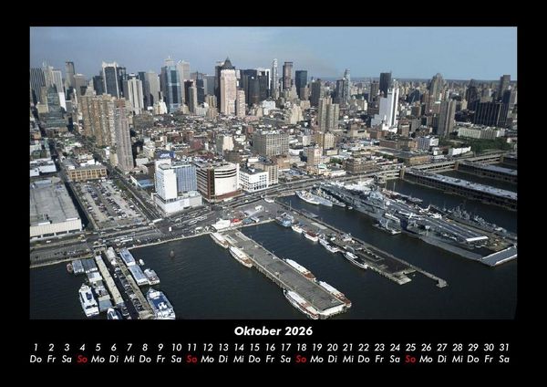 Produktbild: New York 2026 Fotokalender DIN A3