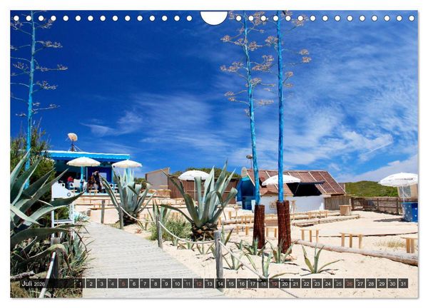 Produktbild: Formentera - Urlaub f&uuml;r die Seele (Wandkalender 2026 DIN A4 quer), CALVENDO Monatskalender