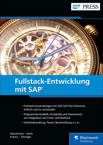 Produktbild: Fullstack-Entwicklung mit SAP