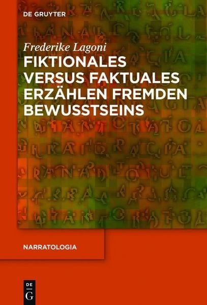 Produktbild: Fiktionales versus faktuales Erz&auml;hlen fremden Bewusstseins