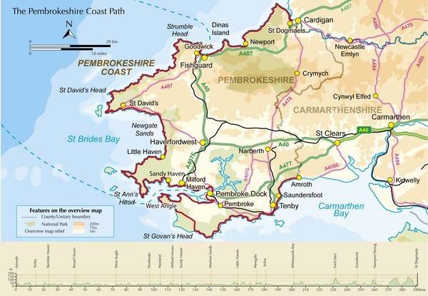 Produktbild: Pembrokeshire Coast Path Map Booklet