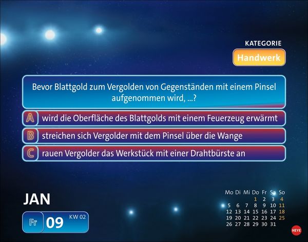 Produktbild: Wer wei&szlig; denn sowas? Tagesabrei&szlig;kalender 2026