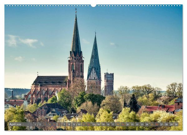 Produktbild: L&Uuml;NEBURG Ein- und Ausblicke von Andreas Voigt (Wandkalender 2026 DIN A2 quer), CALVENDO Monatskalender