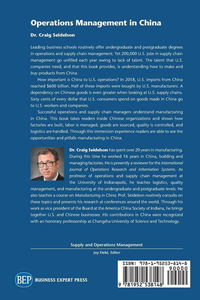 Produktbild: Operations Management in China