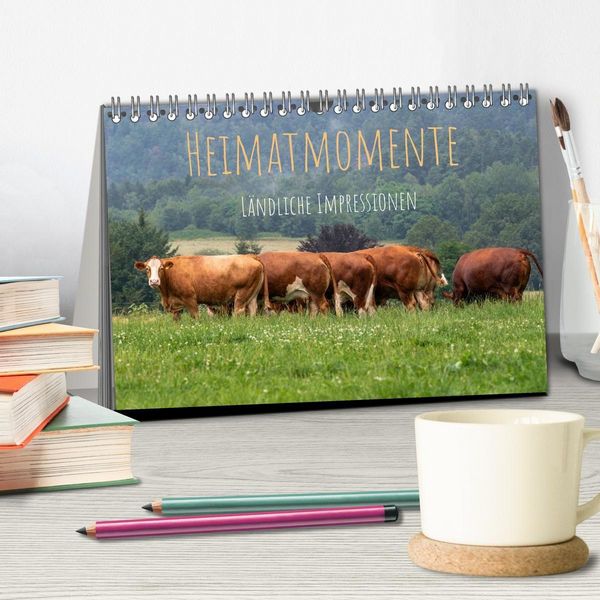 Produktbild: Heimatmomente - L&auml;ndliche Impressionen (Tischkalender 2027 DIN A5 quer), CALVENDO Monatskalender