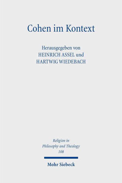 Produktbild: Cohen im Kontext
