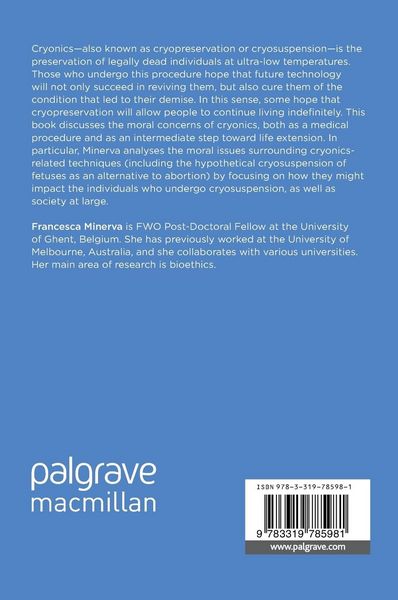 Produktbild: The Ethics of Cryonics