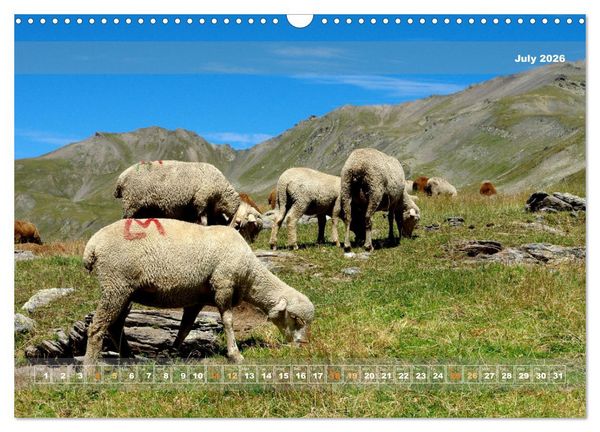 Produktbild: Natural landscape of France (Wall Calendar 2026 DIN A3 landscape), CALVENDO 12 Month Wall Calendar