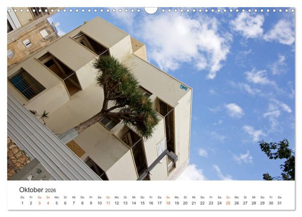 Produktbild: TEL AVIV Fassaden (Wandkalender 2026 DIN A3 quer), CALVENDO Monatskalender