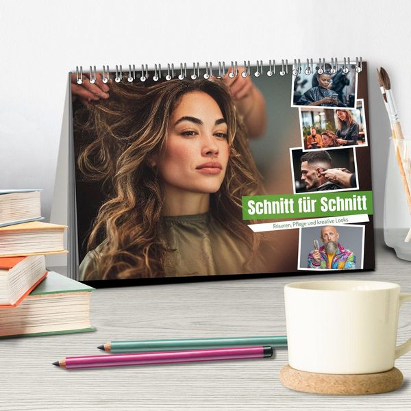 Produktbild: Schnitt F&uuml;r Schnitt (Tischkalender 2026 DIN A5 quer), CALVENDO Monatskalender