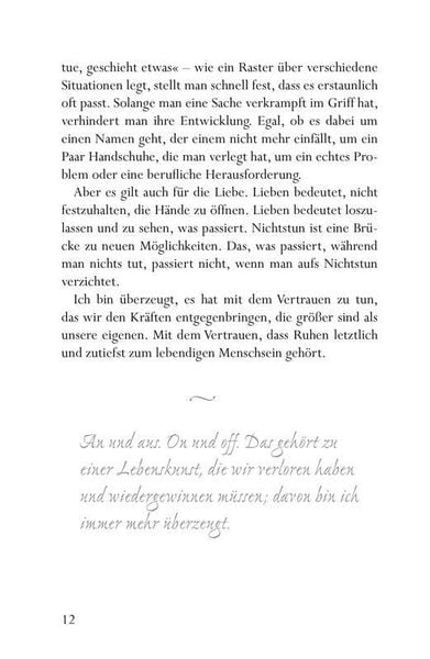 Warum Ruhe unsere Rettung ist