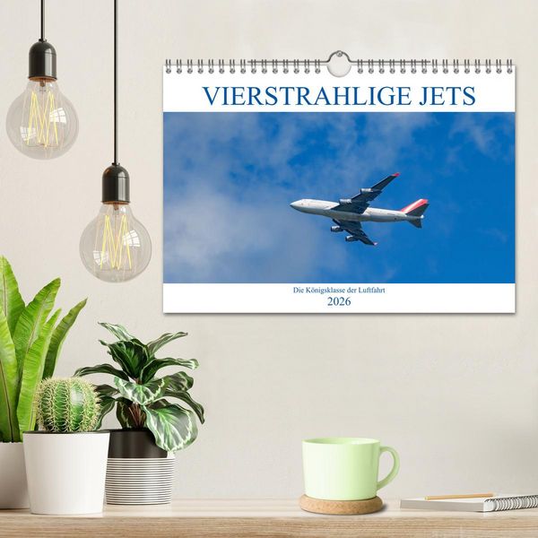 Produktbild: Vierstrahlige Jets (Wandkalender 2026 DIN A4 quer), CALVENDO Monatskalender