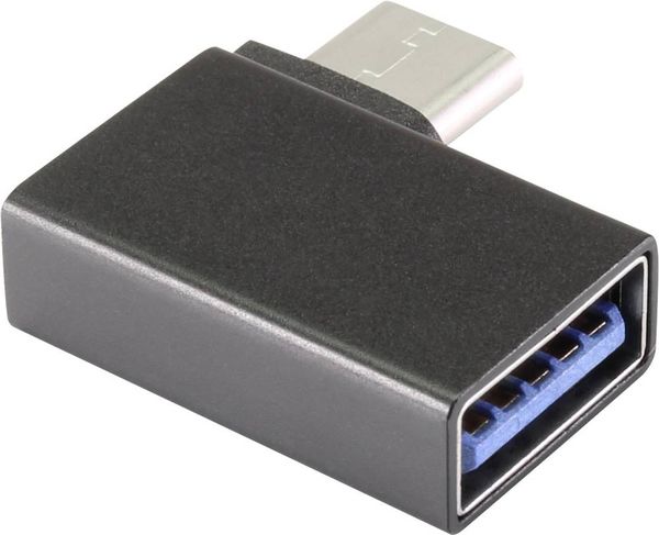 Produktbild: Renkforce USB 3.2 Gen 1 (USB 3.0) Adapter [1x USB-C&reg; Stecker - 1x USB 3.2 Gen 2 Buchse A (USB 3.1)] mit OTG-Funktion